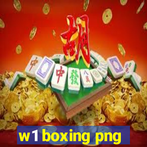 w1 boxing png