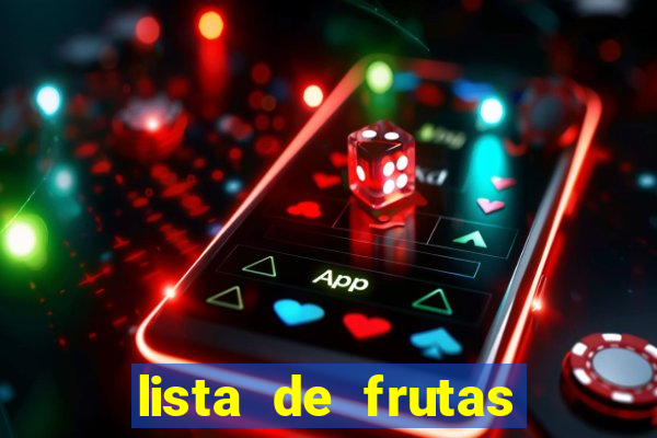 lista de frutas nativas do brasil