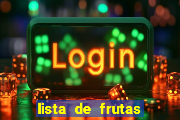 lista de frutas nativas do brasil