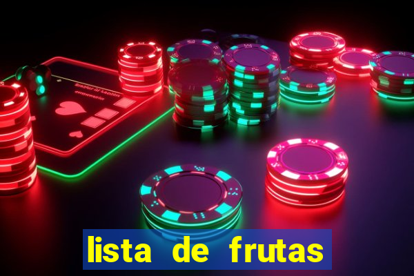 lista de frutas nativas do brasil