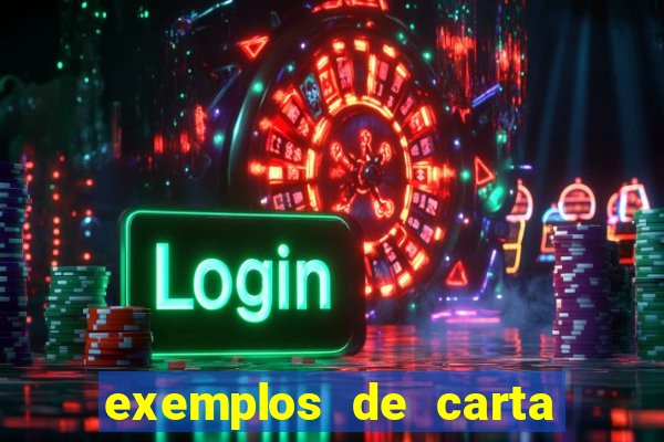 exemplos de carta do leitor