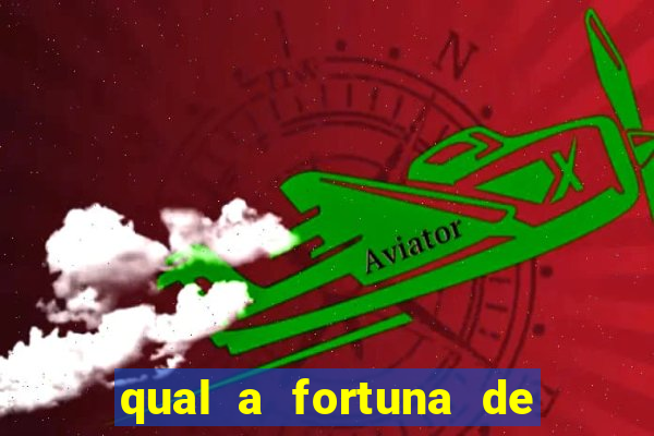 qual a fortuna de sorocaba cantor