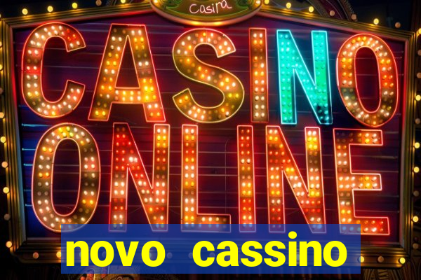 novo cassino pagando no cadastro