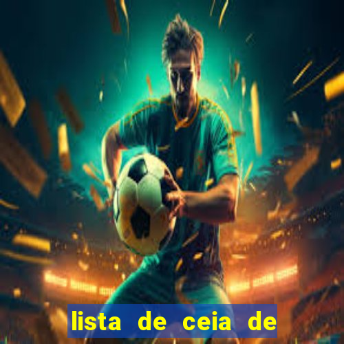 lista de ceia de natal completa