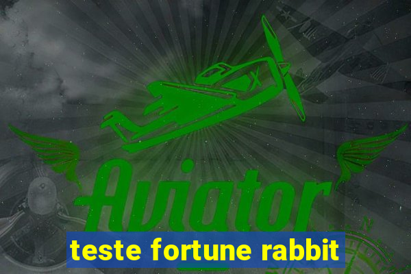 teste fortune rabbit