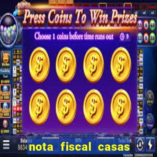 nota fiscal casas bahia 2 via