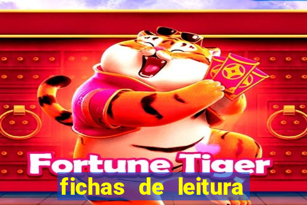 fichas de leitura para alfabetizar