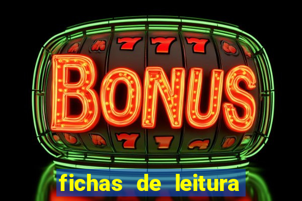 fichas de leitura para alfabetizar