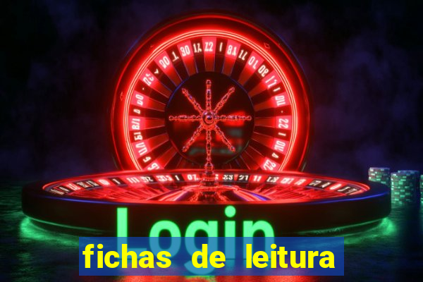 fichas de leitura para alfabetizar