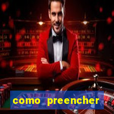 como preencher recibo de pagamento