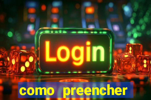 como preencher recibo de pagamento