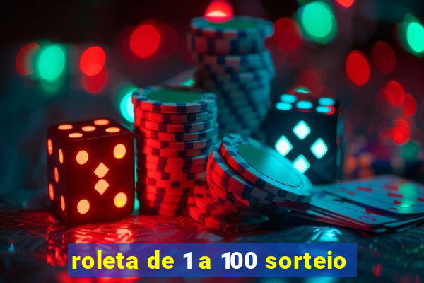 roleta de 1 a 100 sorteio