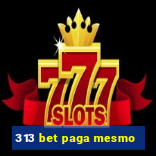 313 bet paga mesmo