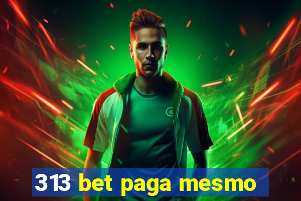 313 bet paga mesmo