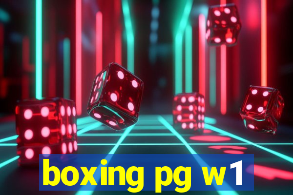 boxing pg w1