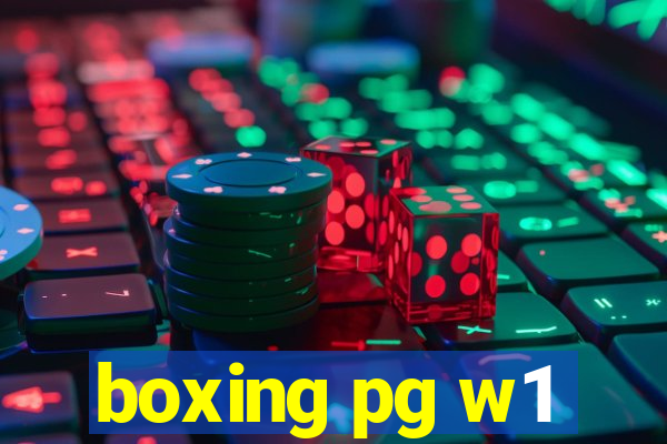 boxing pg w1
