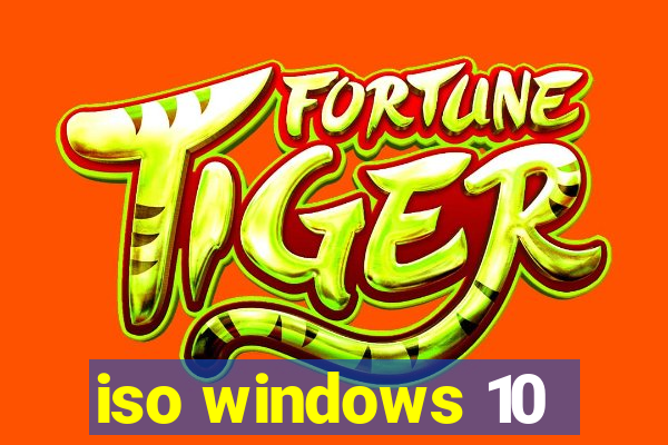 iso windows 10