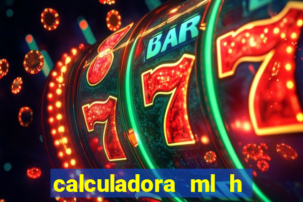 calculadora ml h para mcg kg min