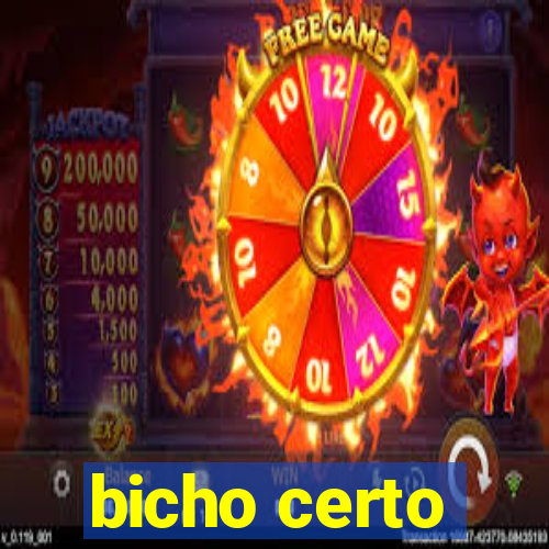 bicho certo