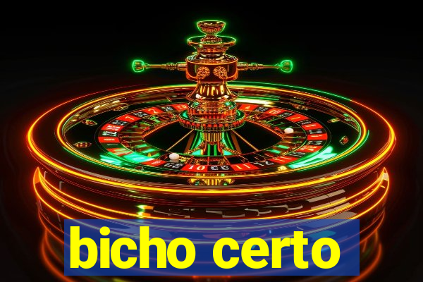 bicho certo