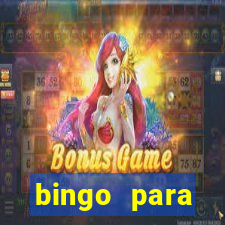 bingo para despedida de solteira para imprimir