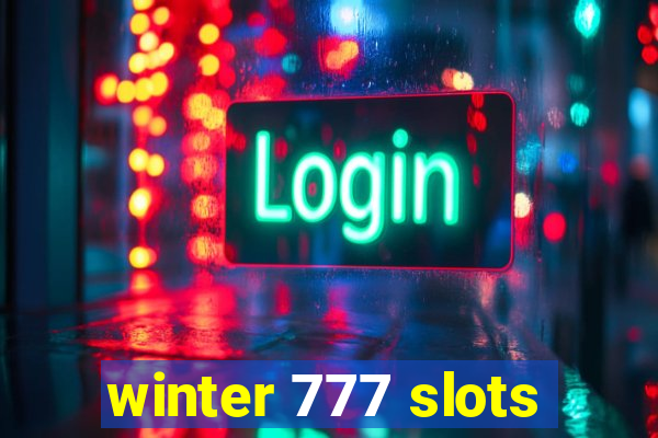 winter 777 slots