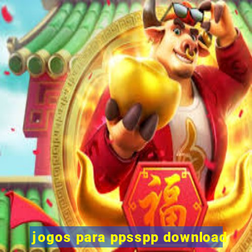 jogos para ppsspp download