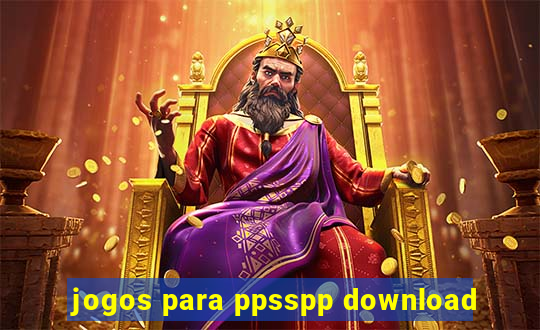 jogos para ppsspp download