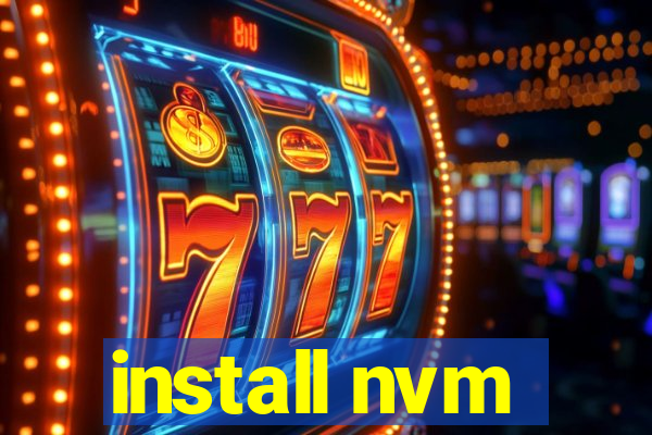install nvm