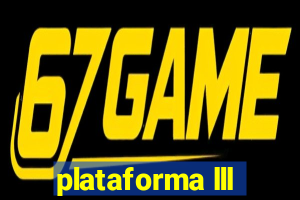 plataforma lll