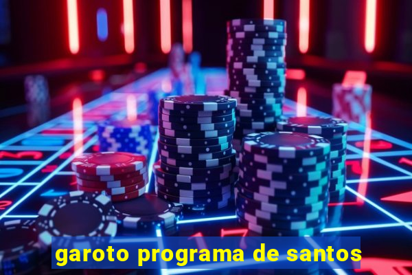 garoto programa de santos