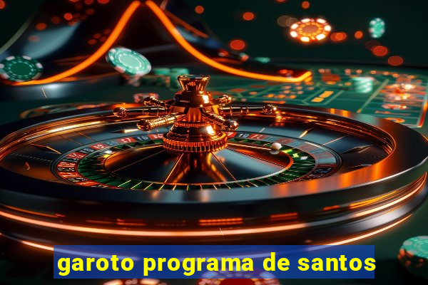 garoto programa de santos