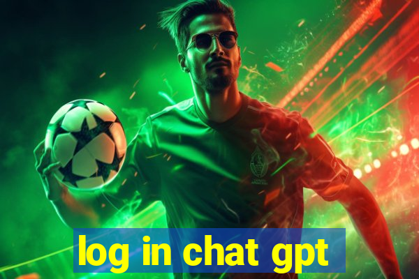 log in chat gpt