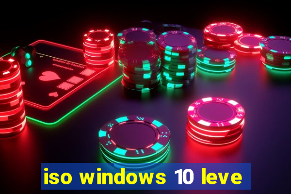 iso windows 10 leve