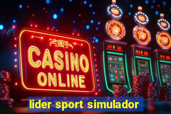 lider sport simulador