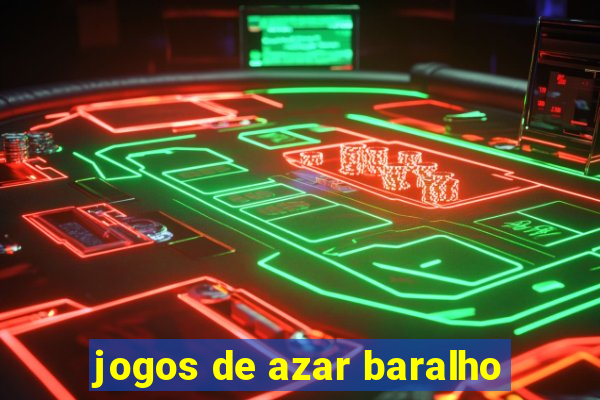 jogos de azar baralho