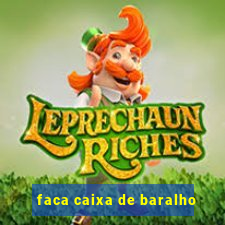 faca caixa de baralho